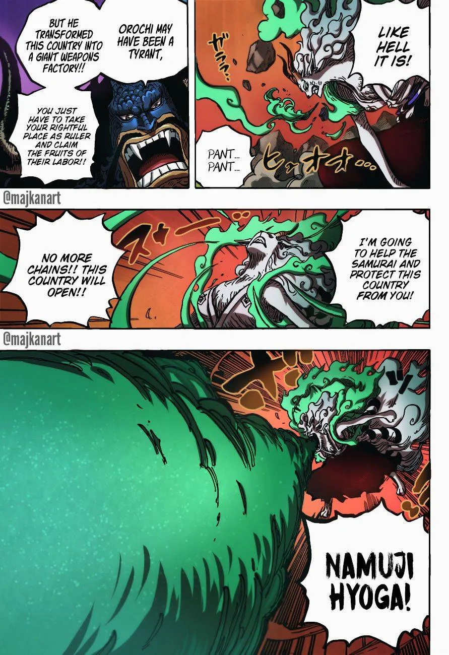 One Piece Chapter 1020 page 22