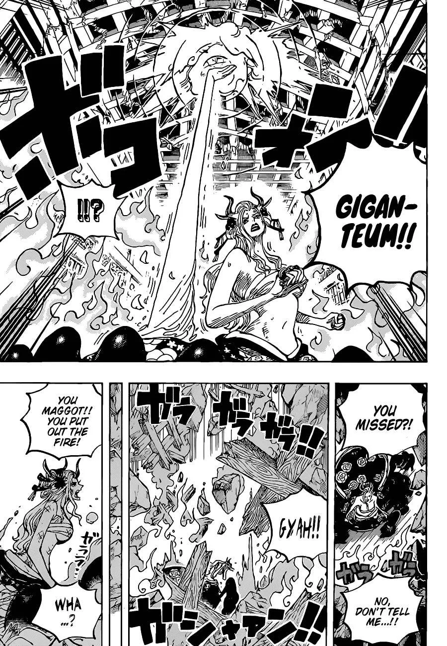 One Piece Chapter 1021 page 13