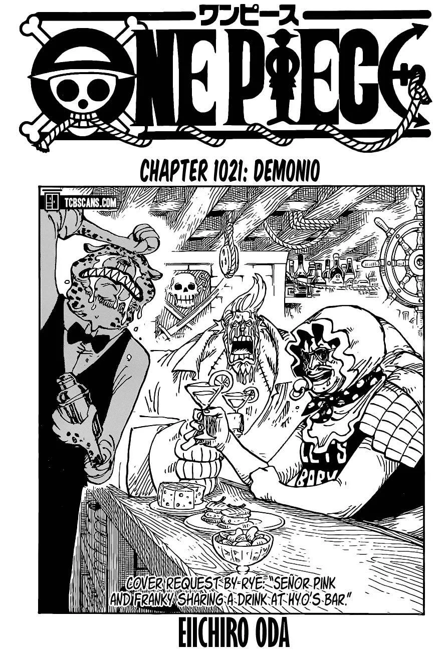 One Piece Chapter 1021 page 2