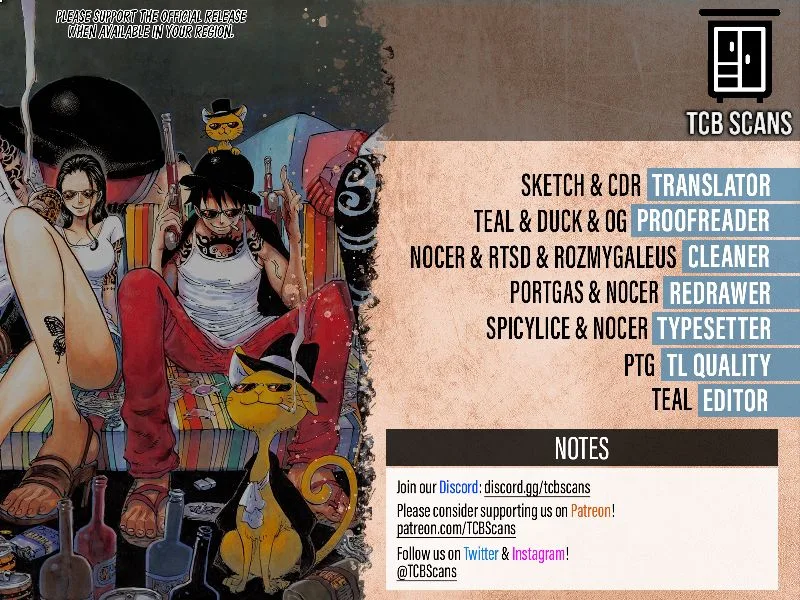 One Piece Chapter 1023 page 2