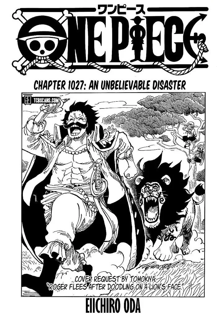 One Piece Chapter 1027.2 page 1