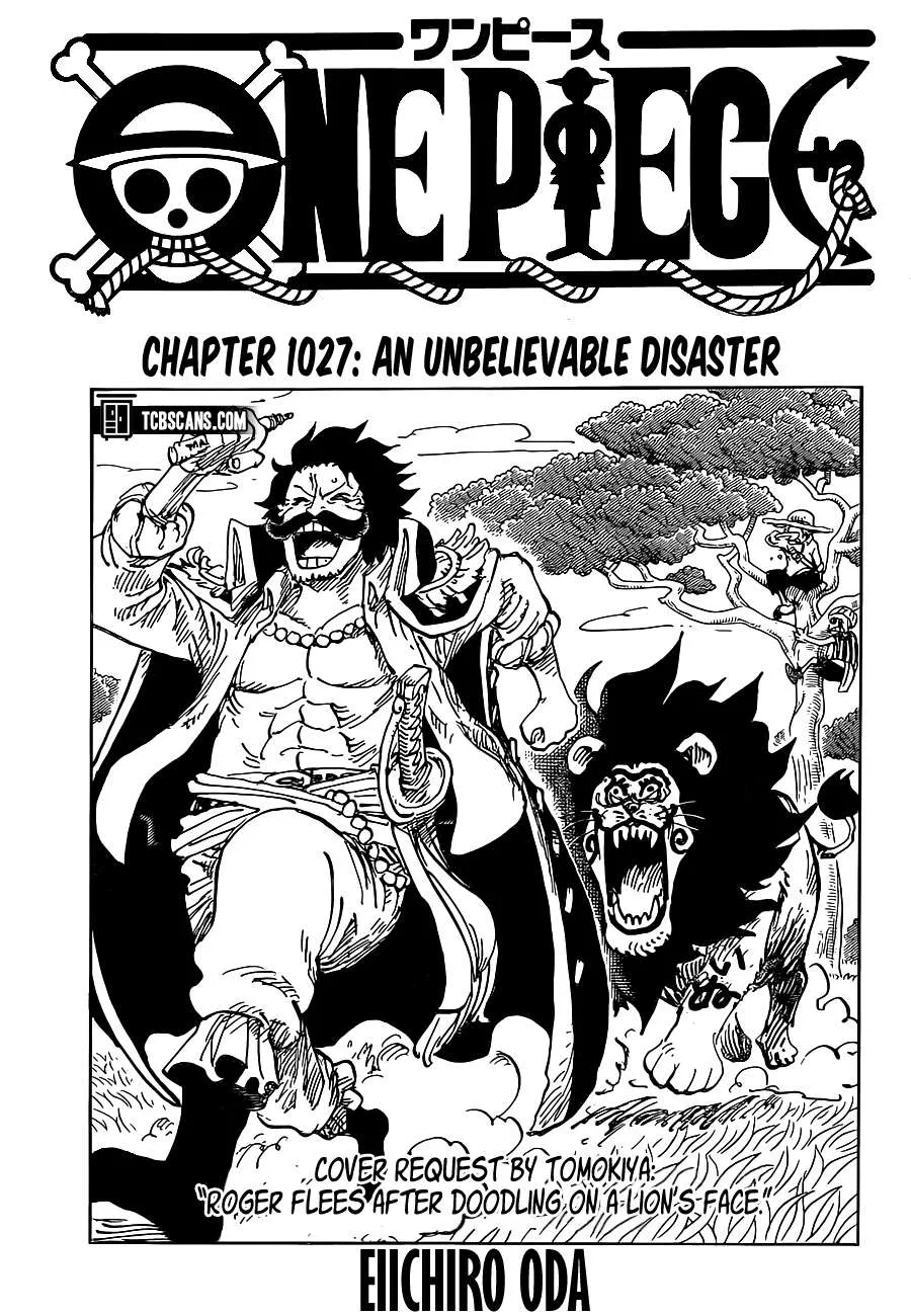 One Piece Chapter 1027 page 1