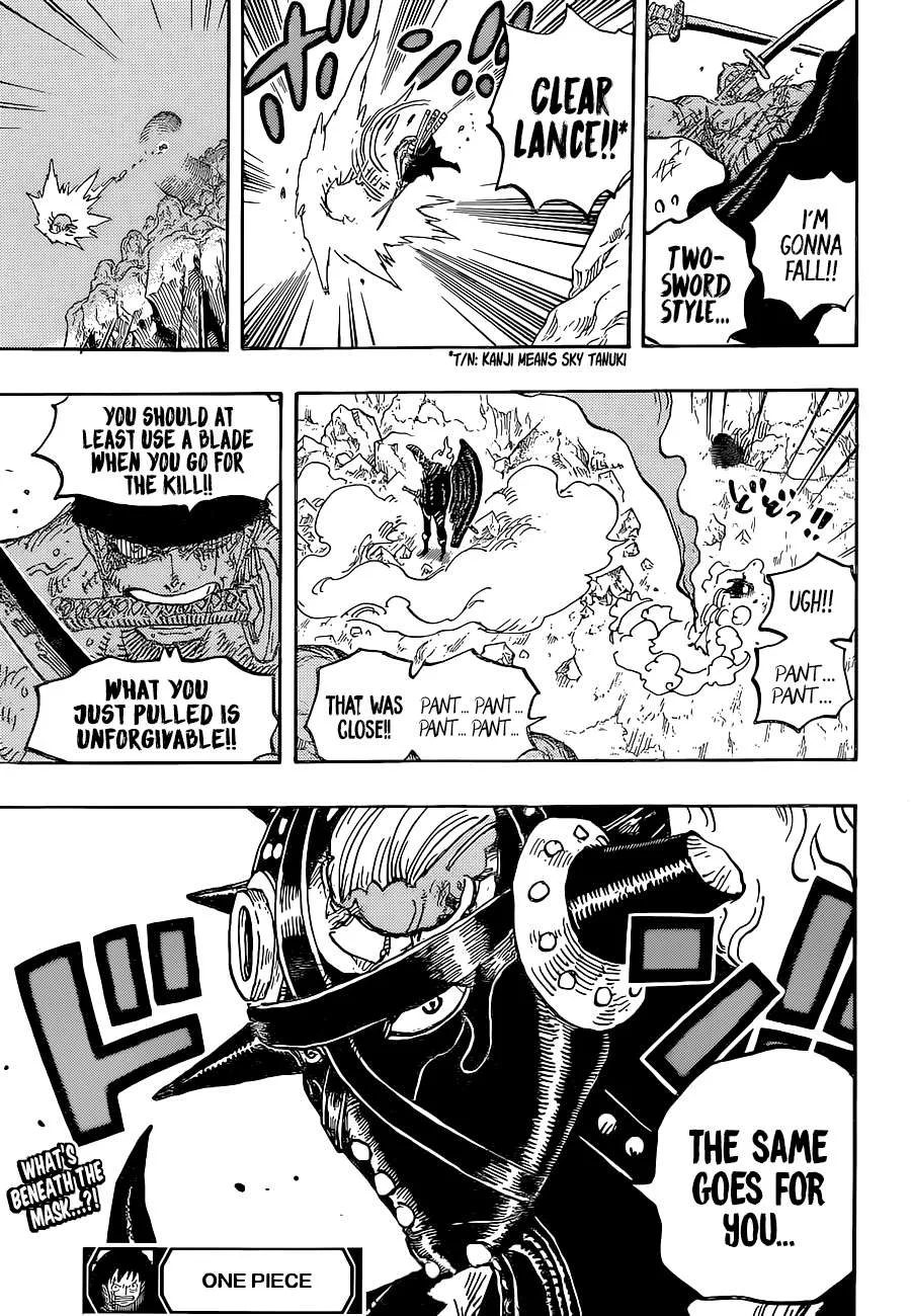 One Piece Chapter 1027 page 18