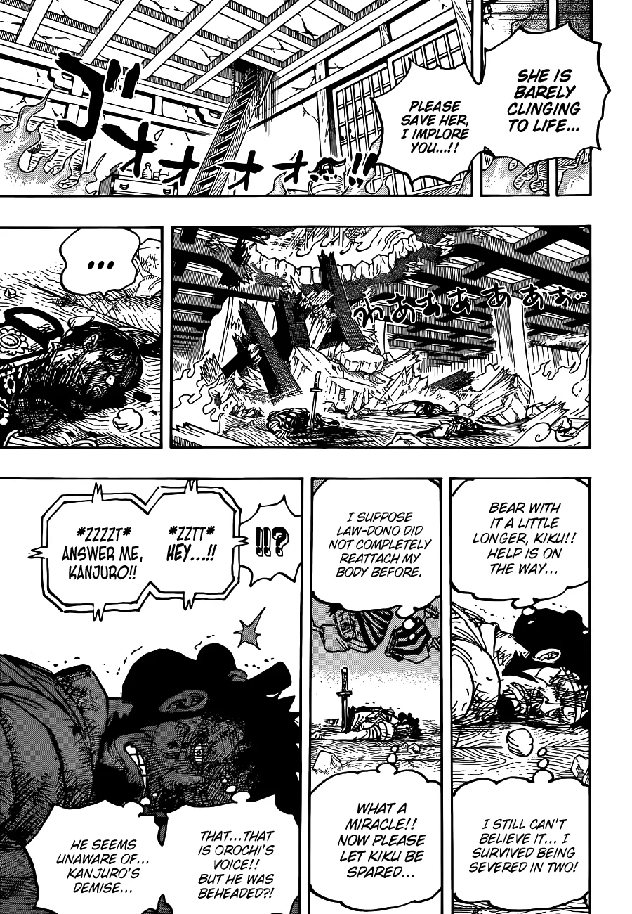 One Piece Chapter 1030 page 7