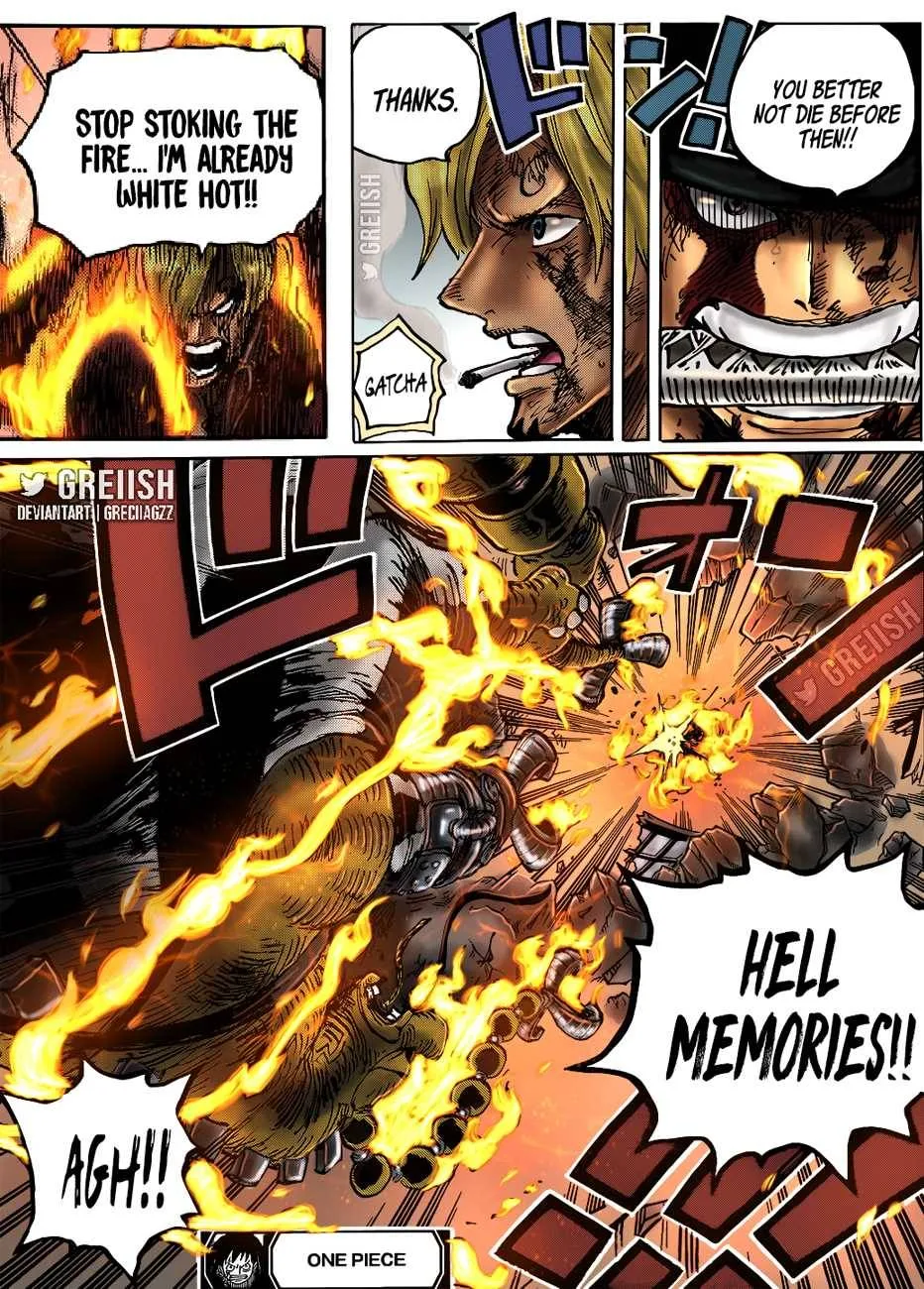 One Piece Chapter 1031 page 22