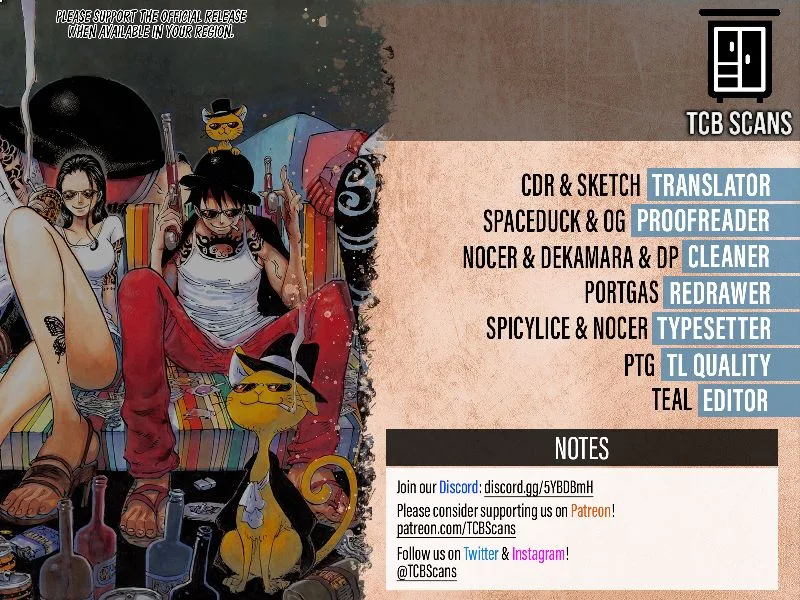 One Piece Chapter 1032 page 2