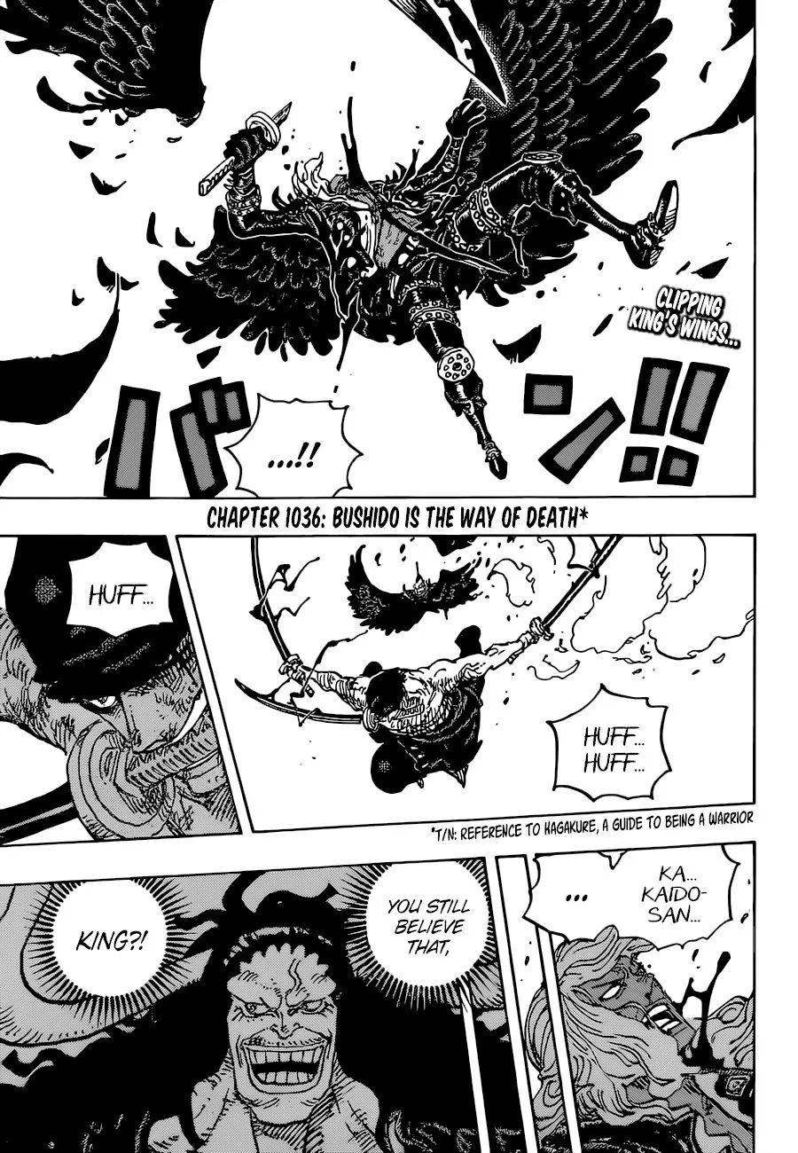 One Piece Chapter 1036 page 4