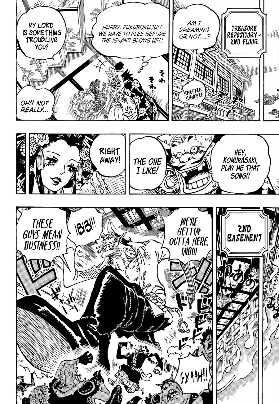 One Piece Chapter 1036 page 14