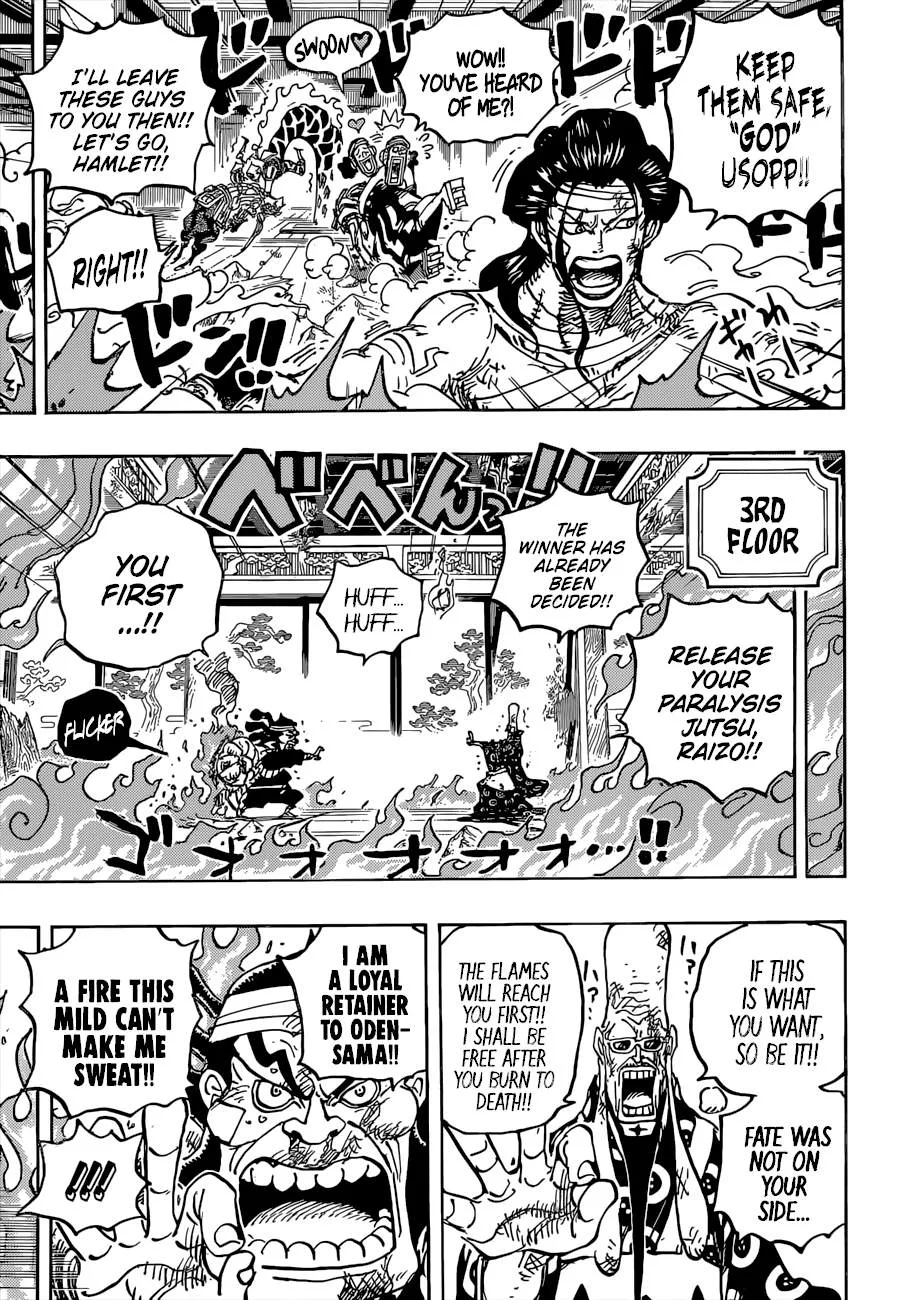 One Piece Chapter 1036 page 13