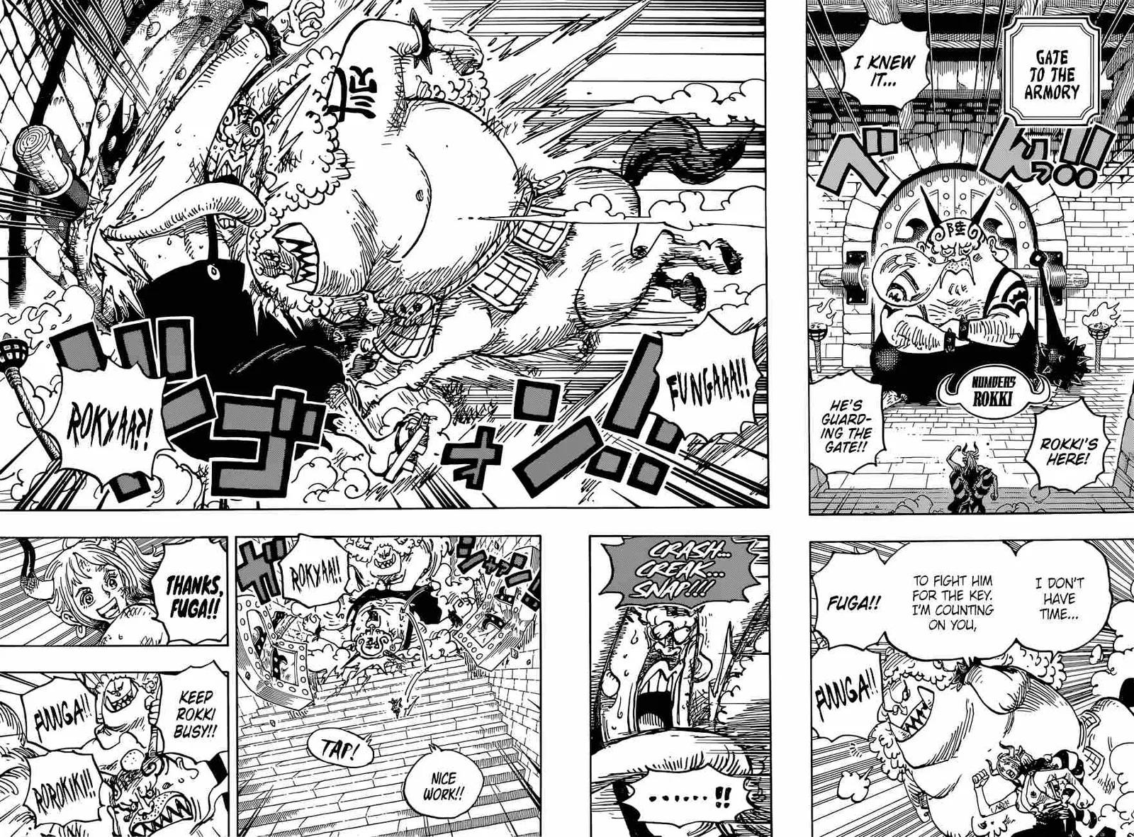 One Piece Chapter 1036 page 9