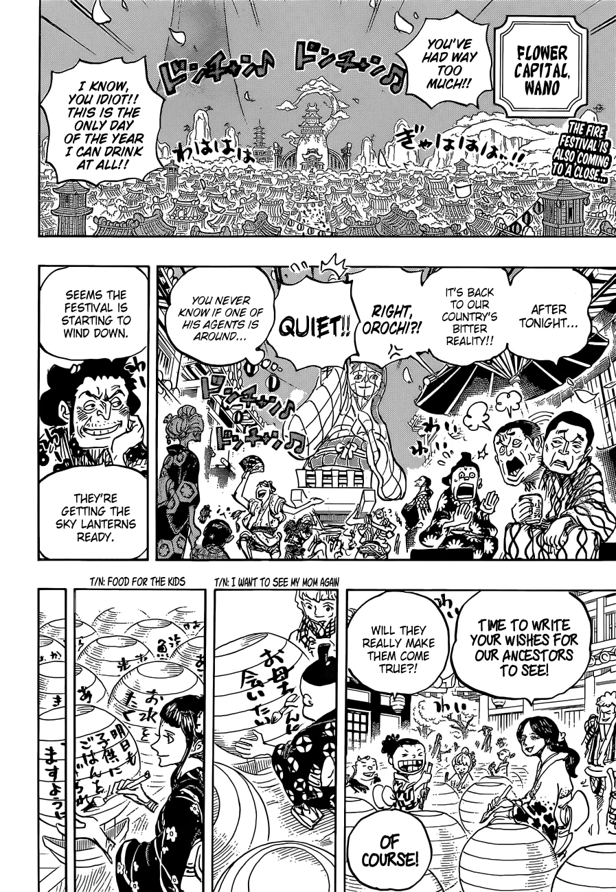 One Piece Chapter 1037 page 3