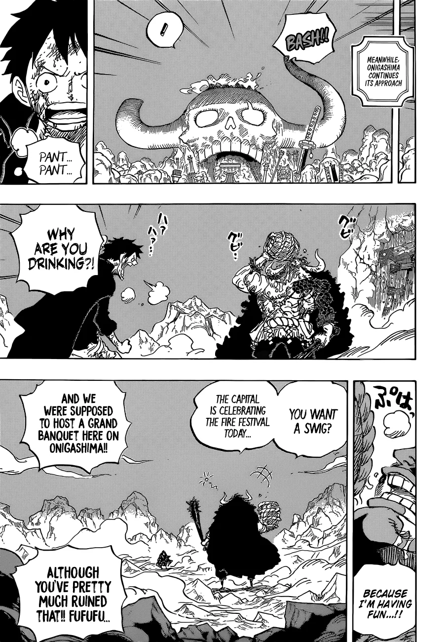 One Piece Chapter 1037 page 4