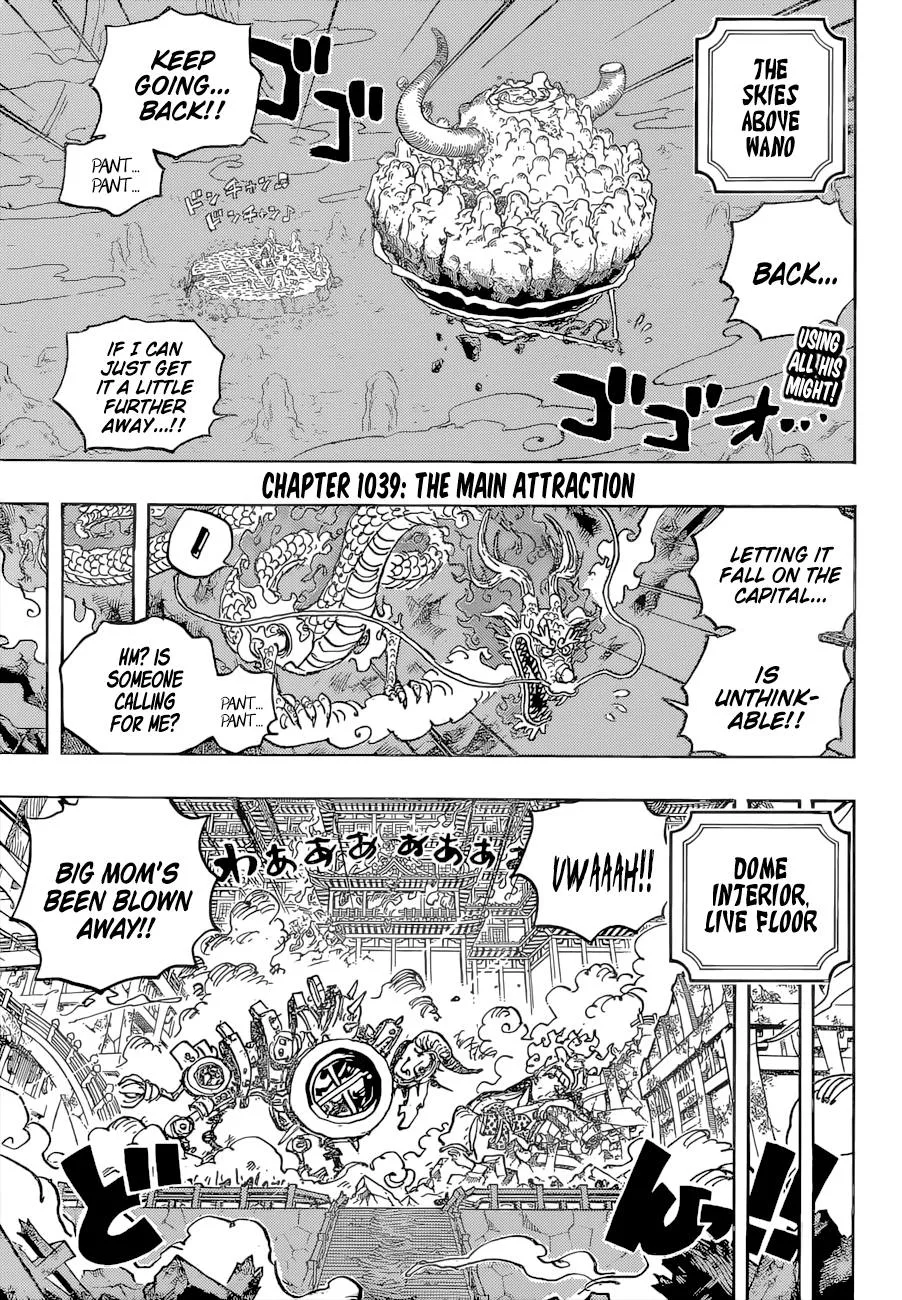 One Piece Chapter 1039 page 4
