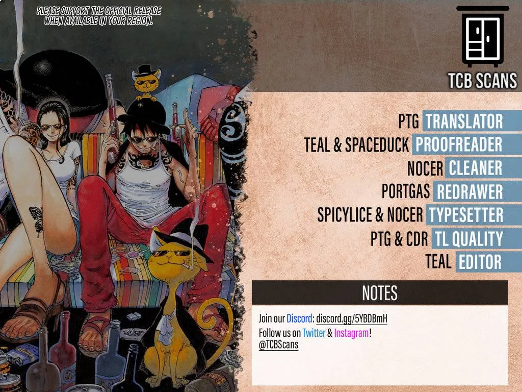 One Piece Chapter 1040 page 2