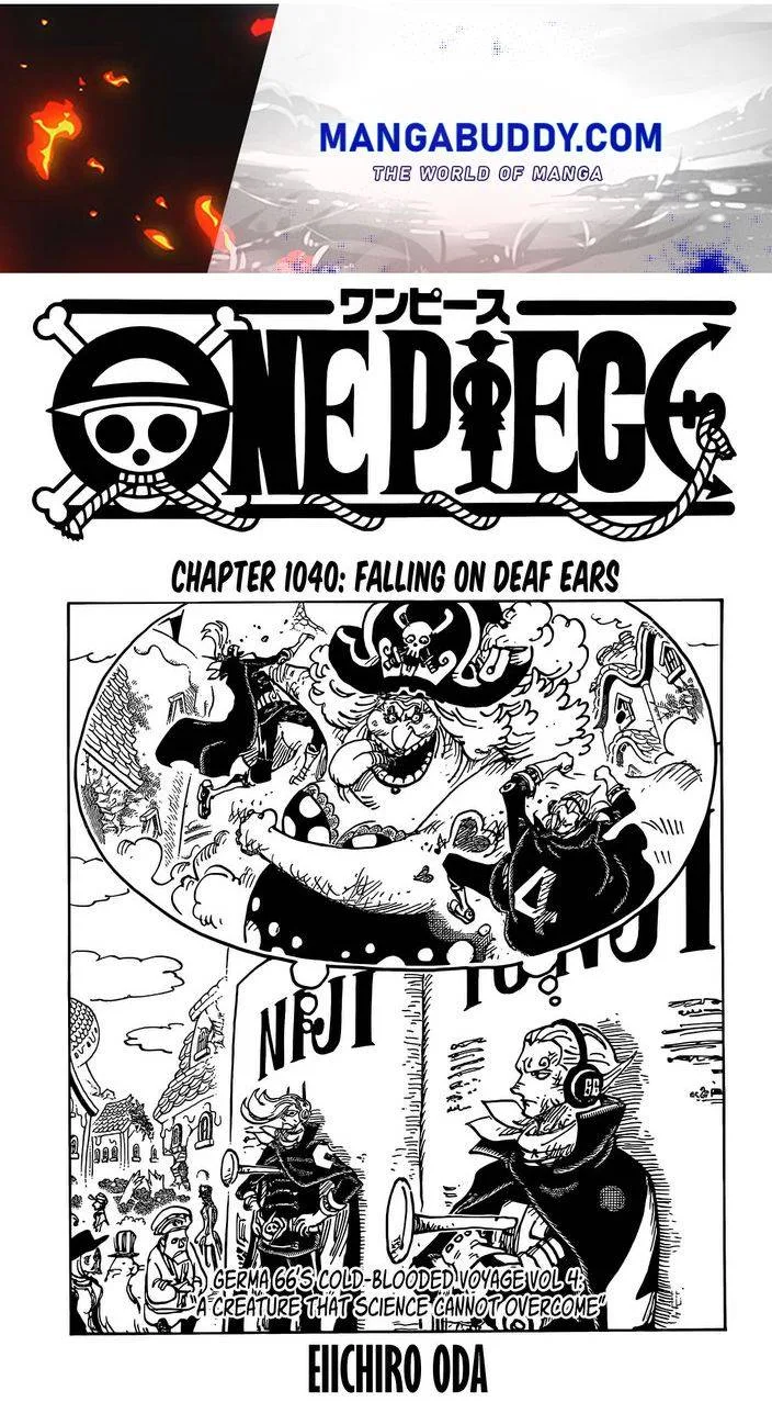 One Piece Chapter 1040 page 1