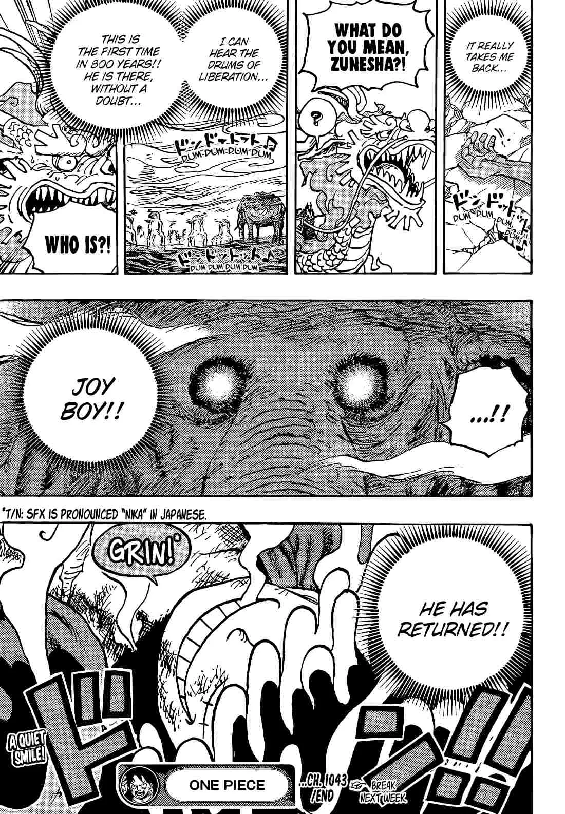 One Piece Chapter 1043 page 16