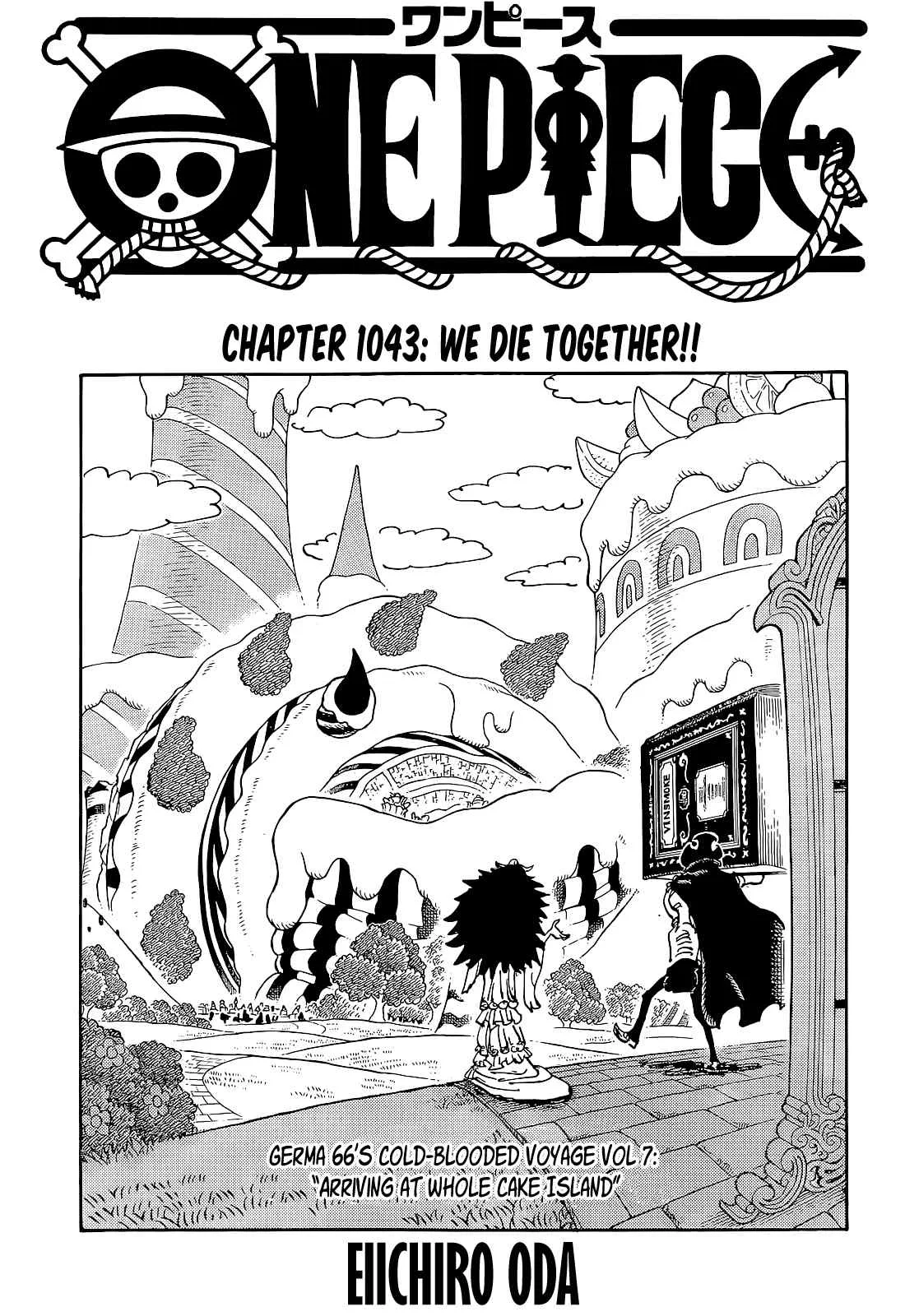 One Piece Chapter 1043 page 1