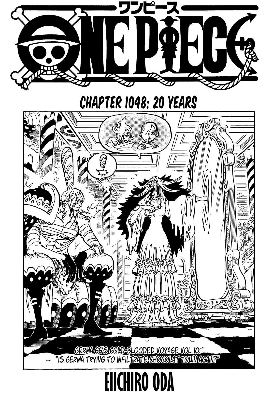 One Piece Chapter 1048 page 1