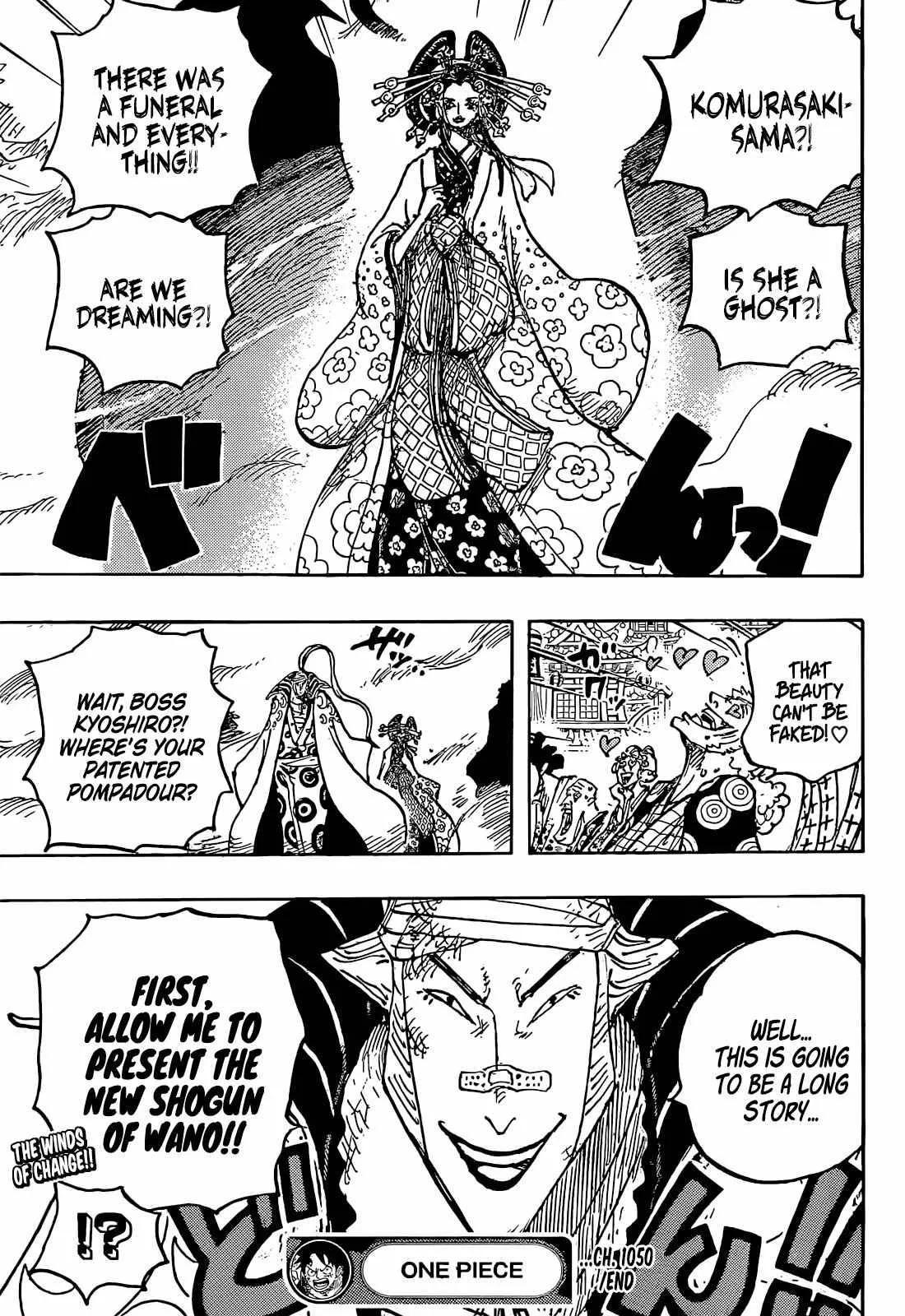 One Piece Chapter 1050 page 15