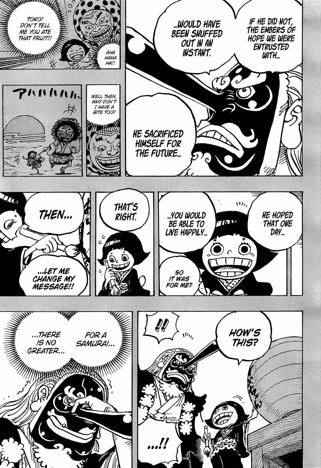 One Piece Chapter 1050 page 6