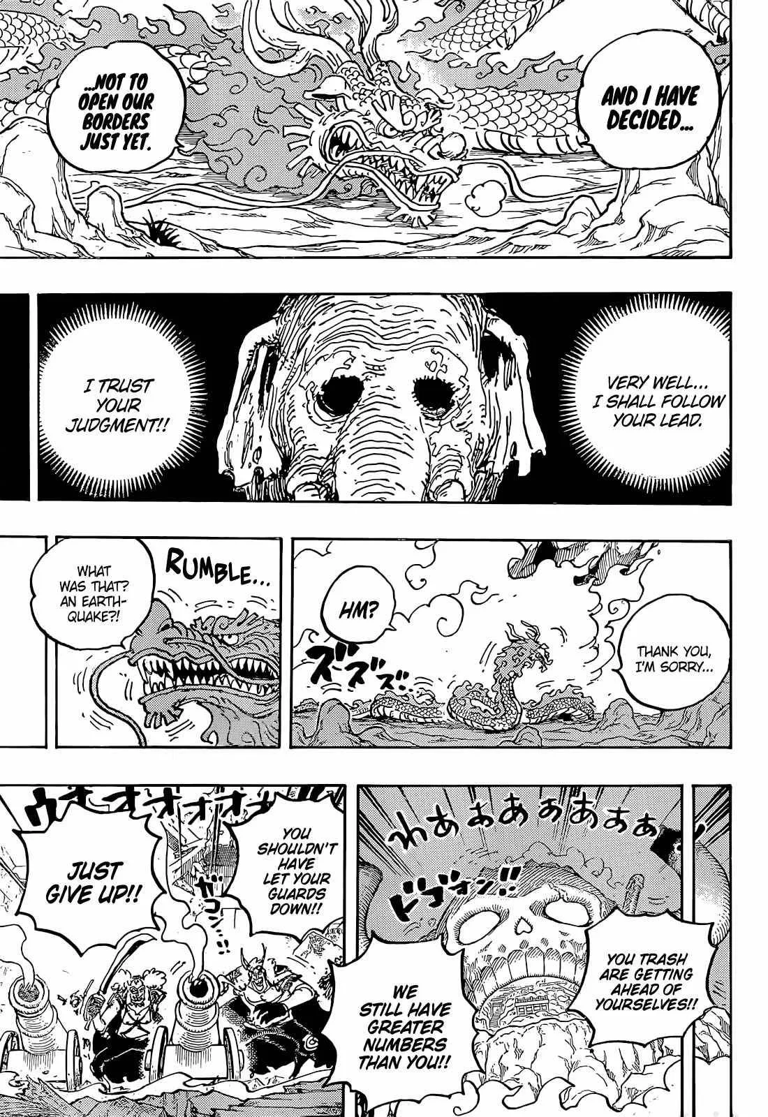 One Piece Chapter 1050 page 10