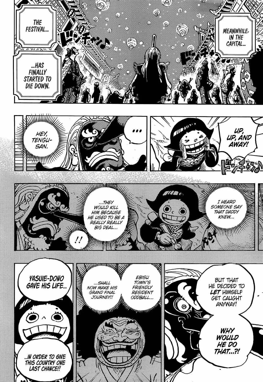 One Piece Chapter 1050 page 5