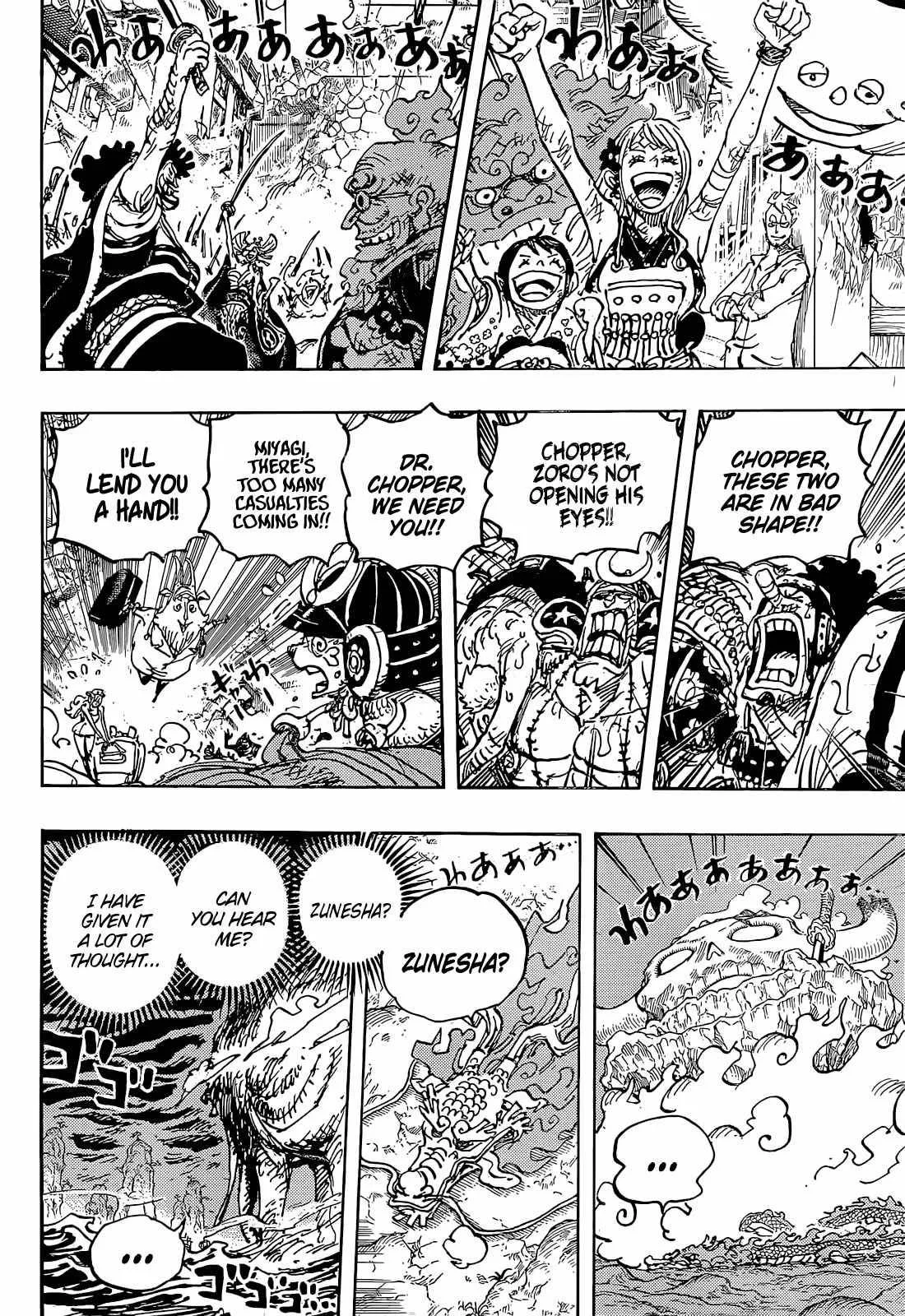 One Piece Chapter 1050 page 9