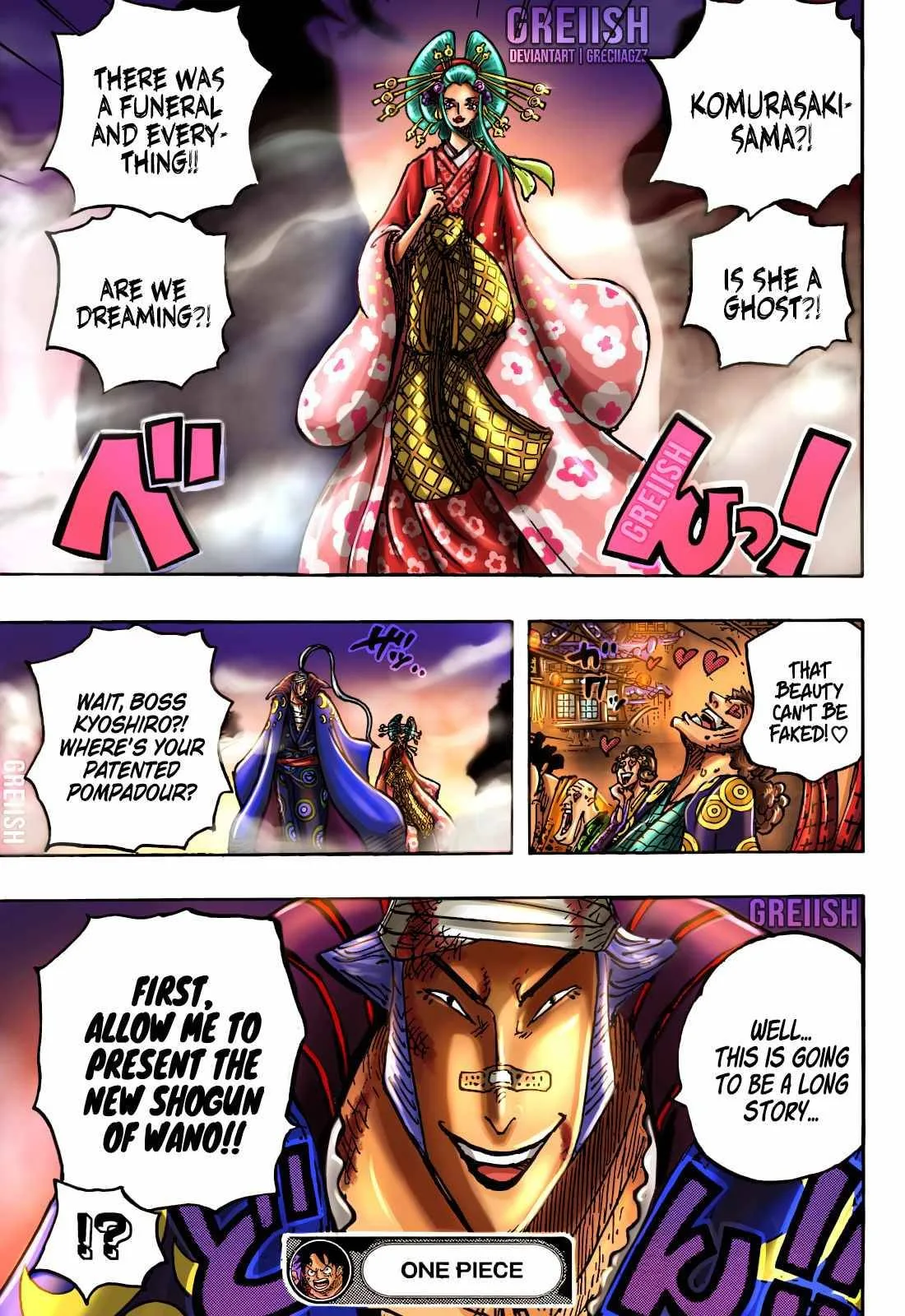 One Piece Chapter 1050 page 19