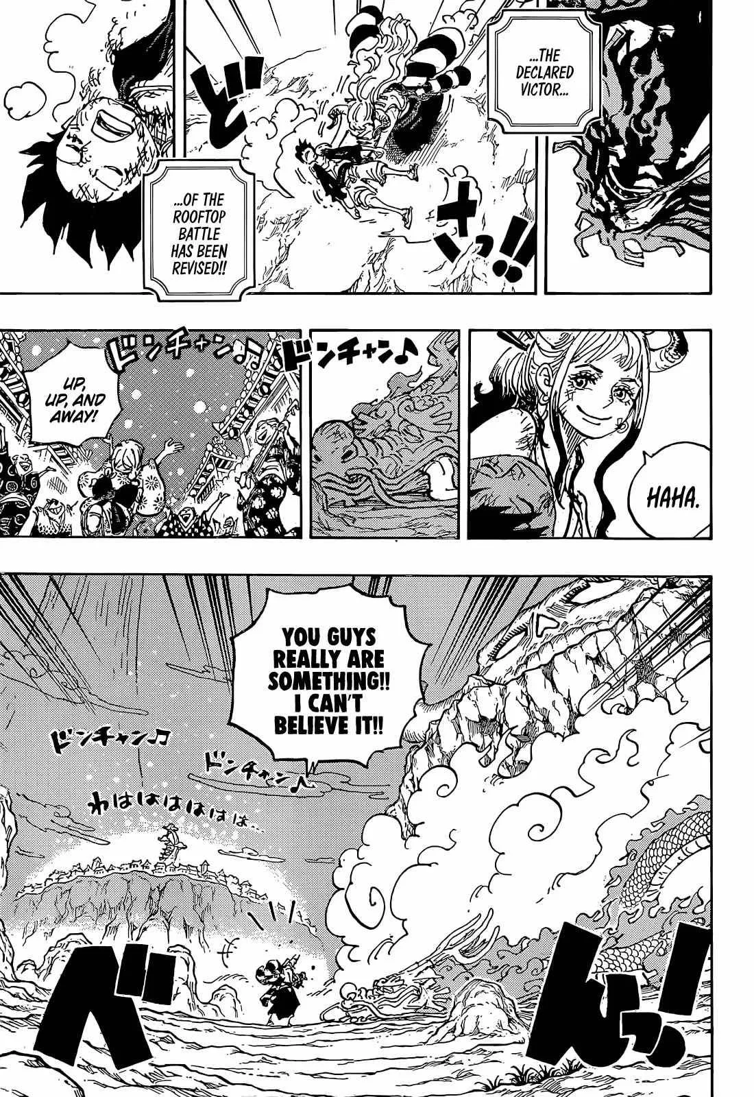One Piece Chapter 1050 page 4