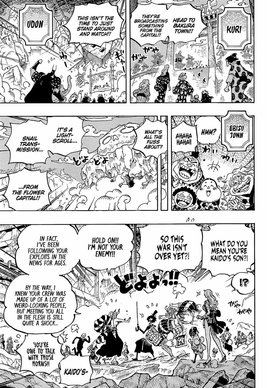 One Piece Chapter 1051 page 6
