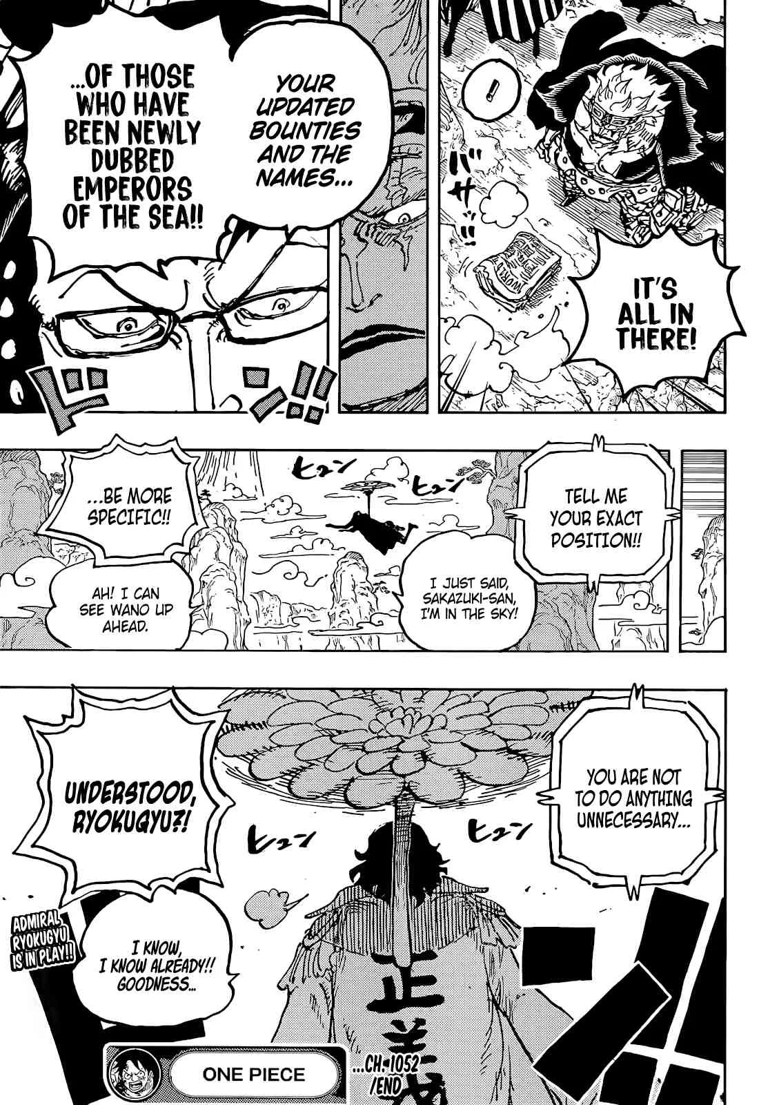 One Piece Chapter 1052 page 16