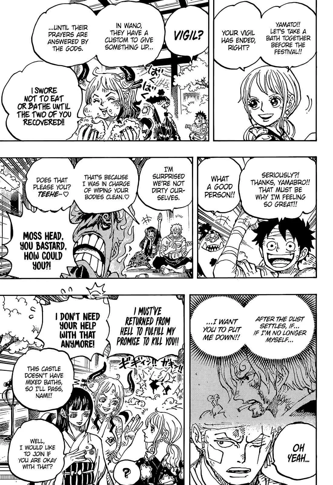 One Piece Chapter 1052 page 13