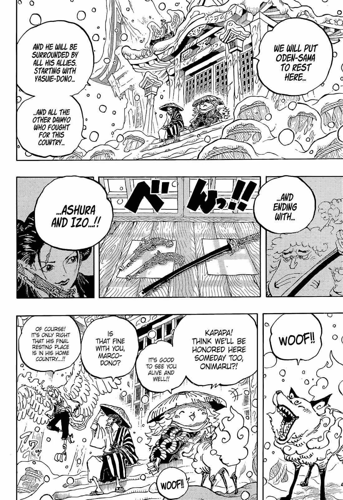 One Piece Chapter 1052 page 9