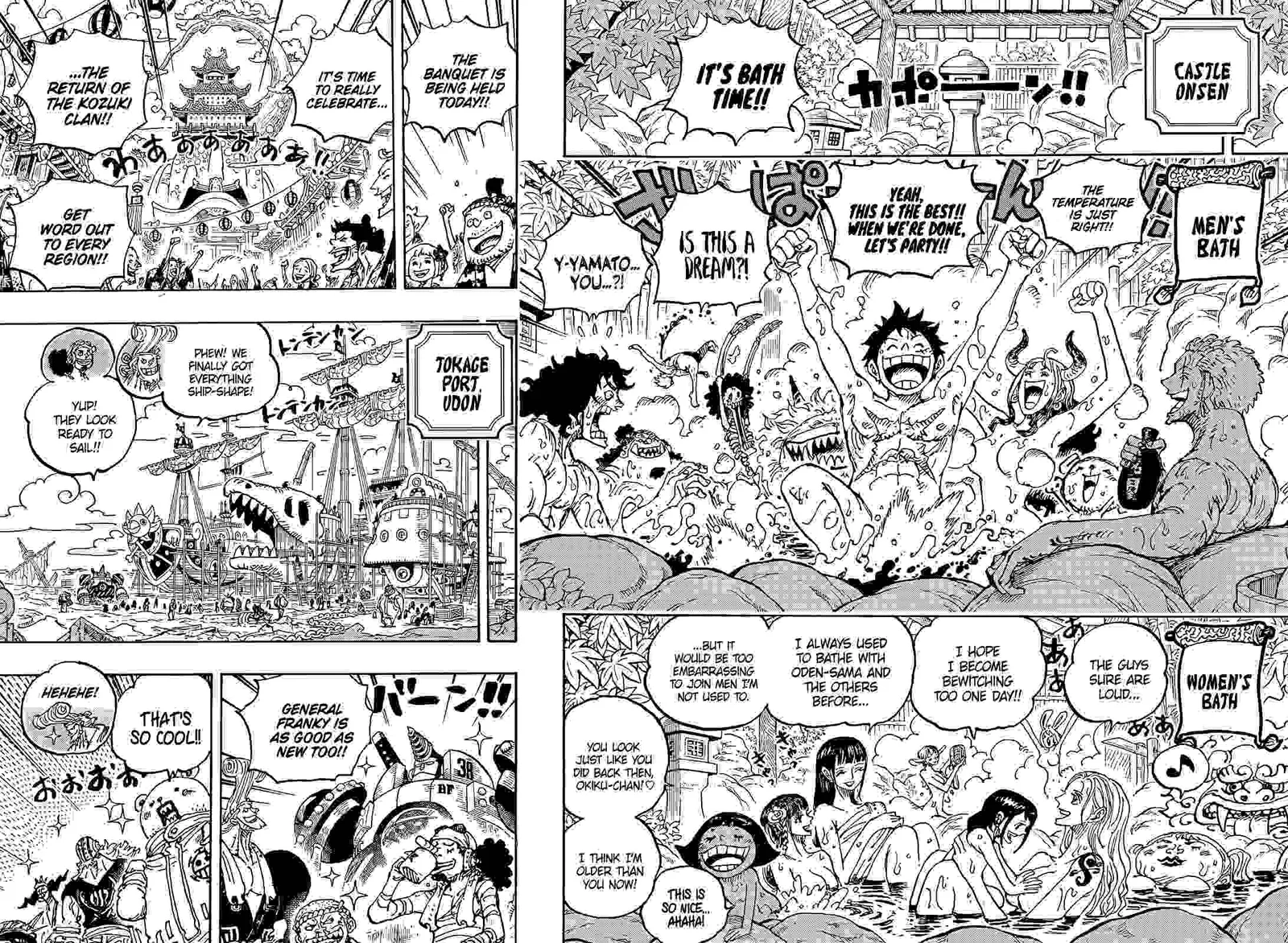 One Piece Chapter 1052 page 14