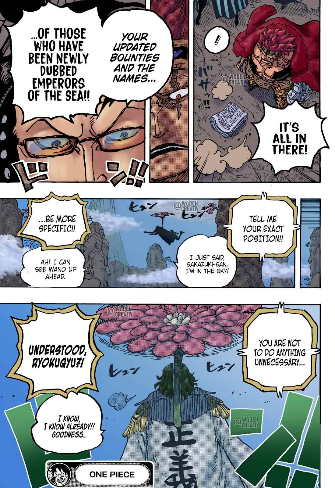 One Piece Chapter 1052 page 20