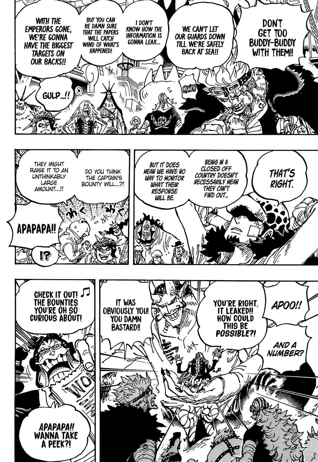 One Piece Chapter 1052 page 15