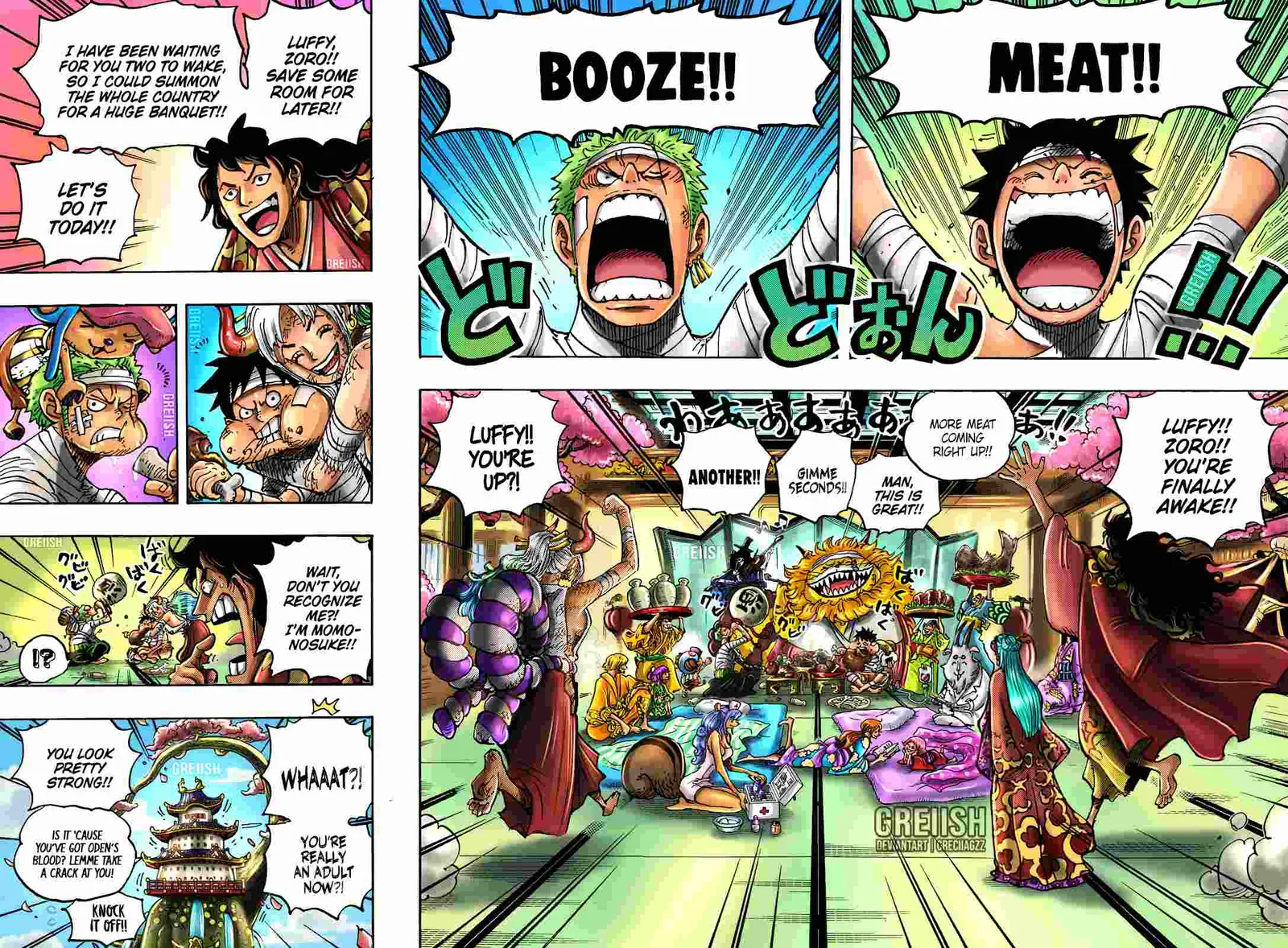 One Piece Chapter 1052 page 19