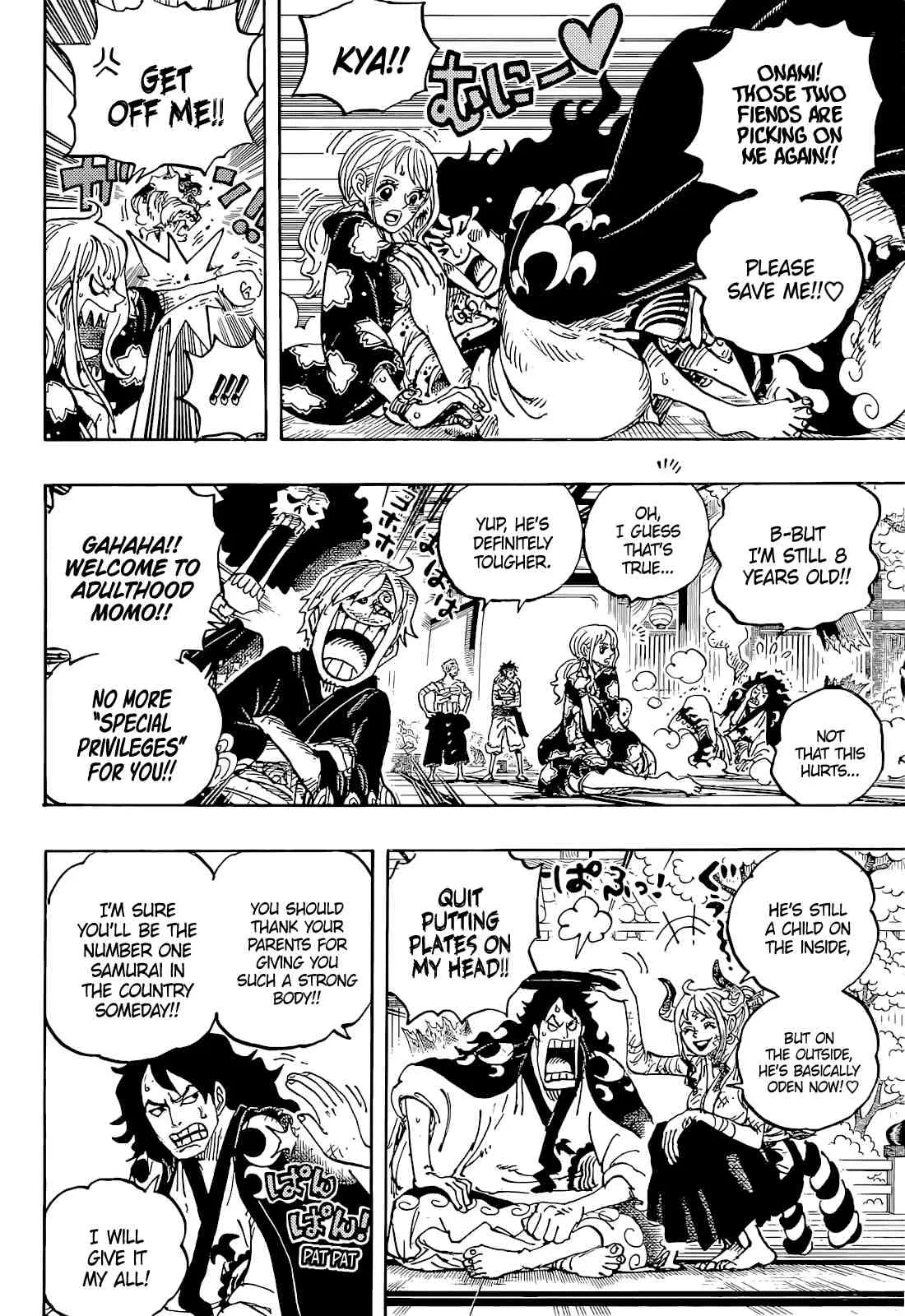 One Piece Chapter 1052 page 12