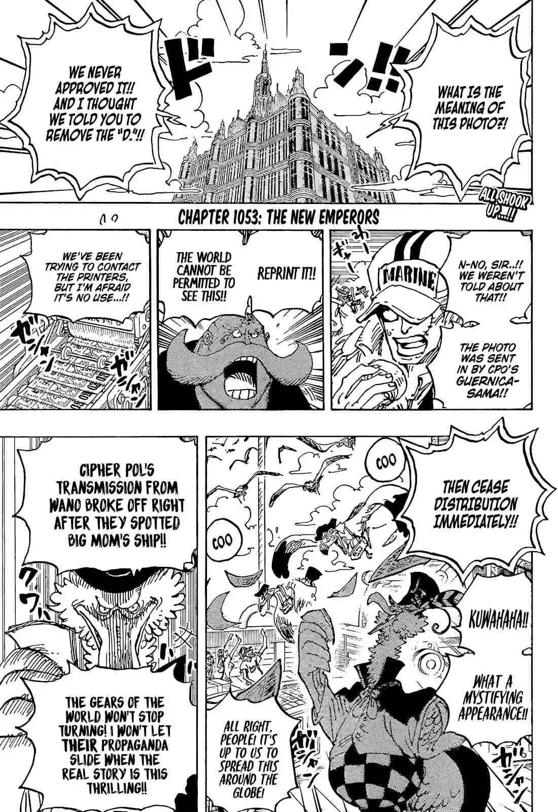 One Piece Chapter 1053 page 4