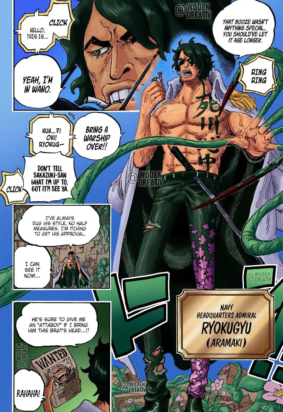One Piece Chapter 1053 page 20