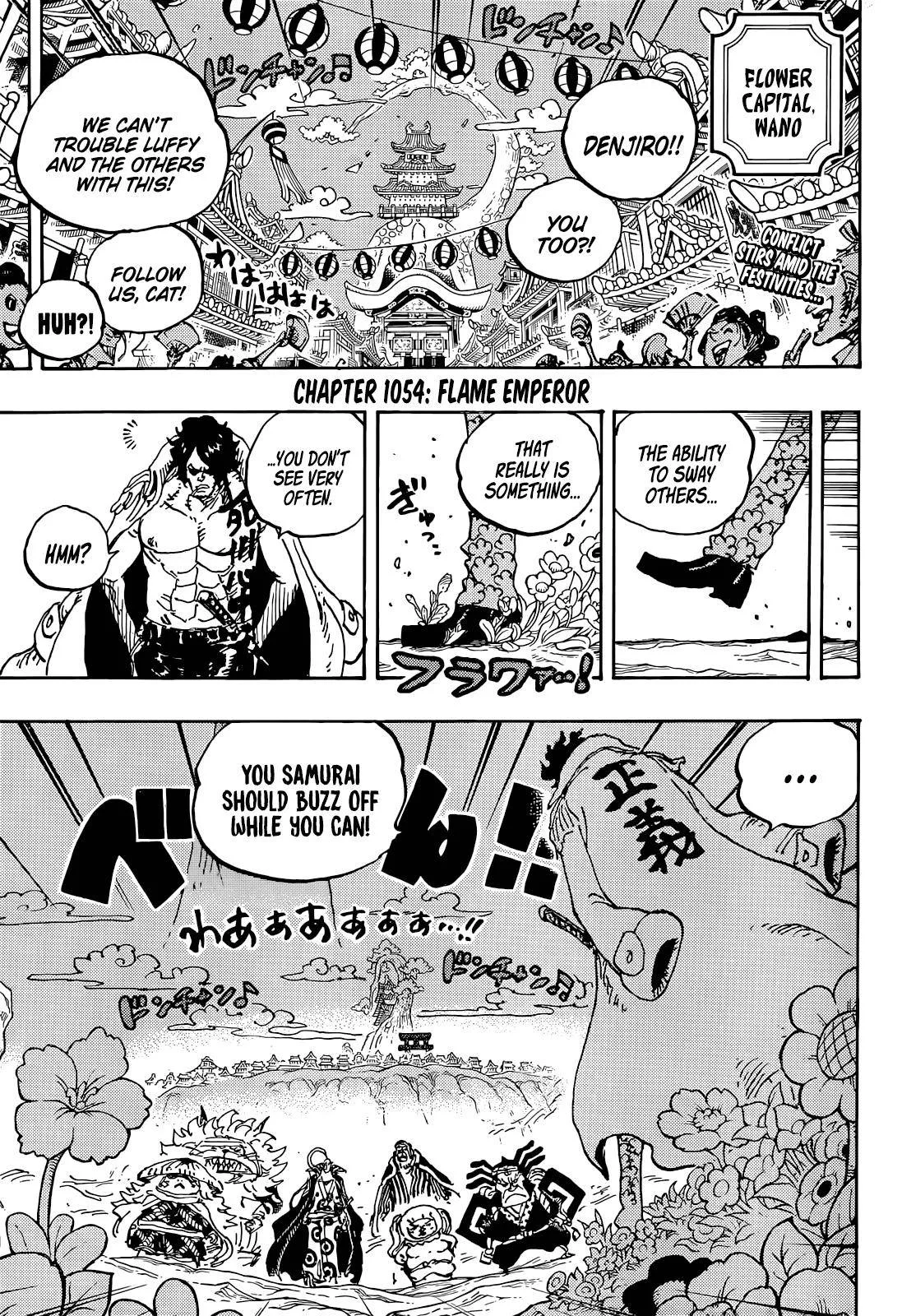 One Piece Chapter 1054 page 4