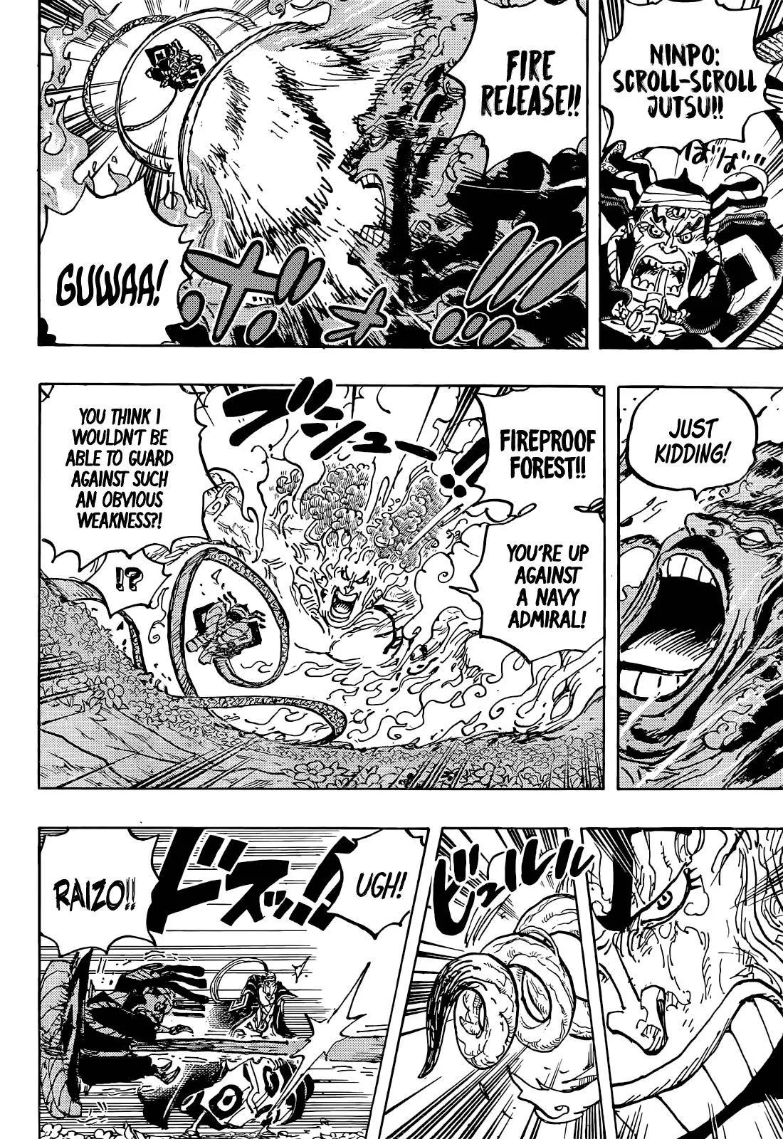 One Piece Chapter 1055 page 6