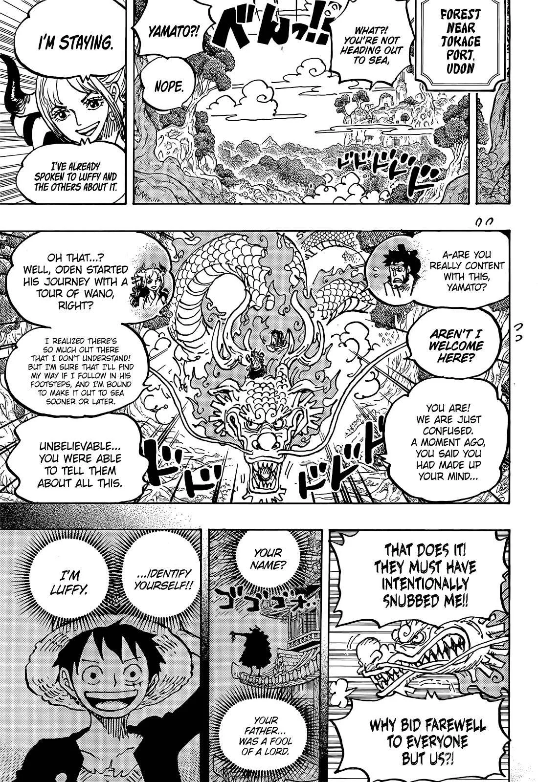 One Piece Chapter 1057 page 5