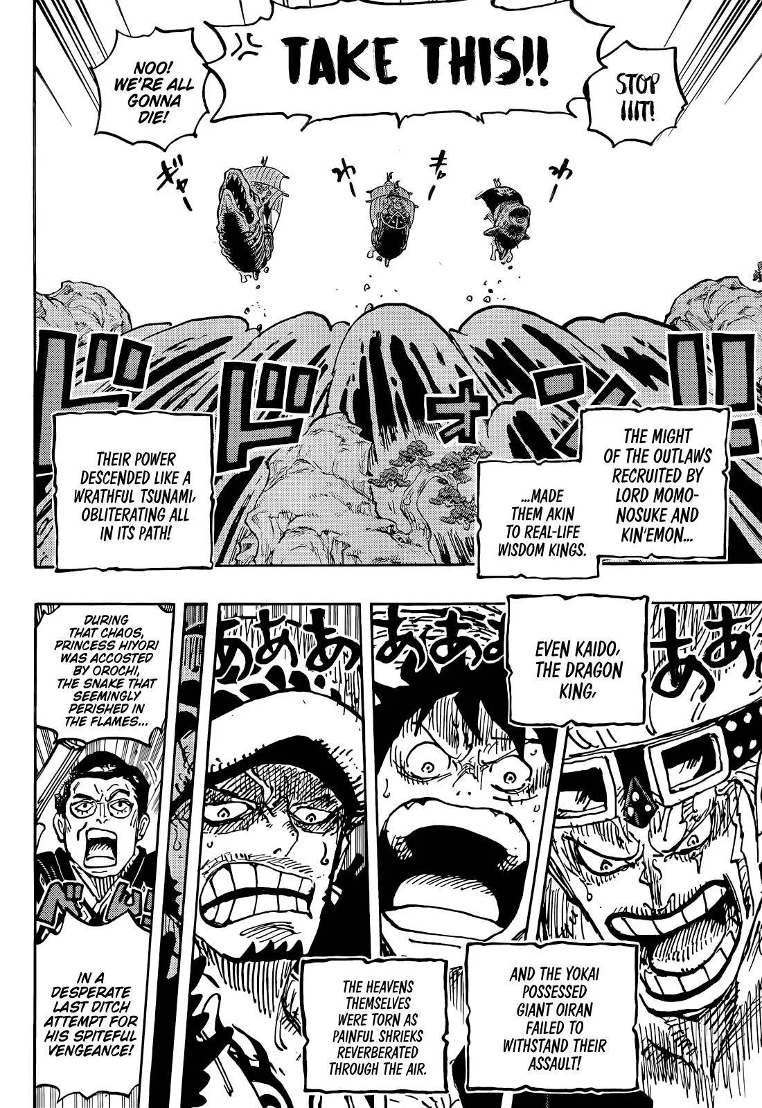 One Piece Chapter 1057 page 14