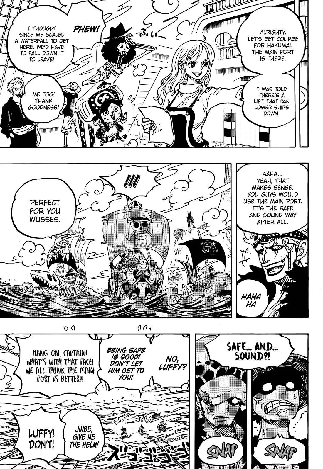 One Piece Chapter 1057 page 13