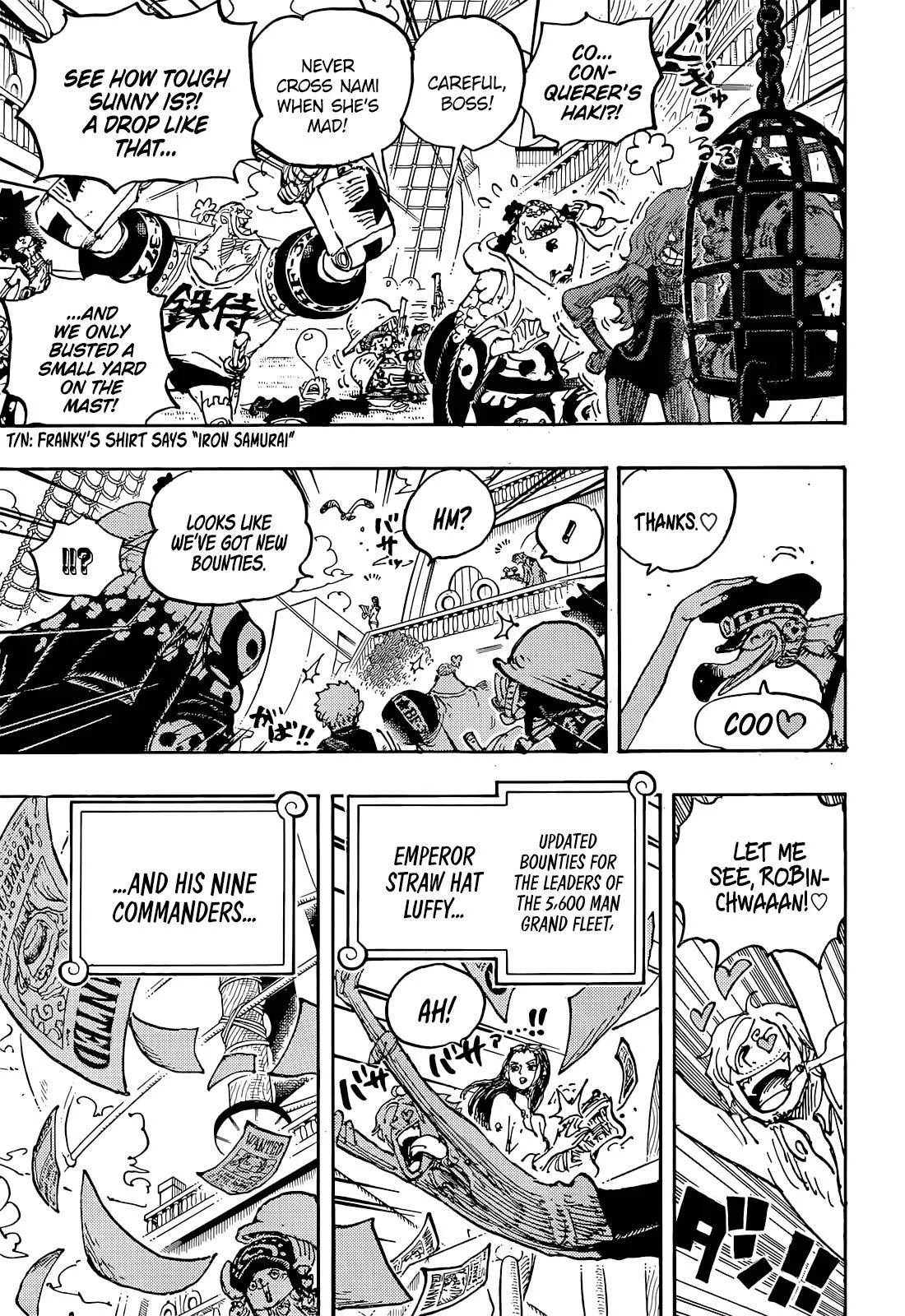 One Piece Chapter 1058 page 4
