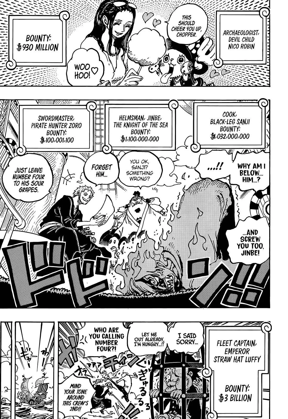 One Piece Chapter 1058 page 6