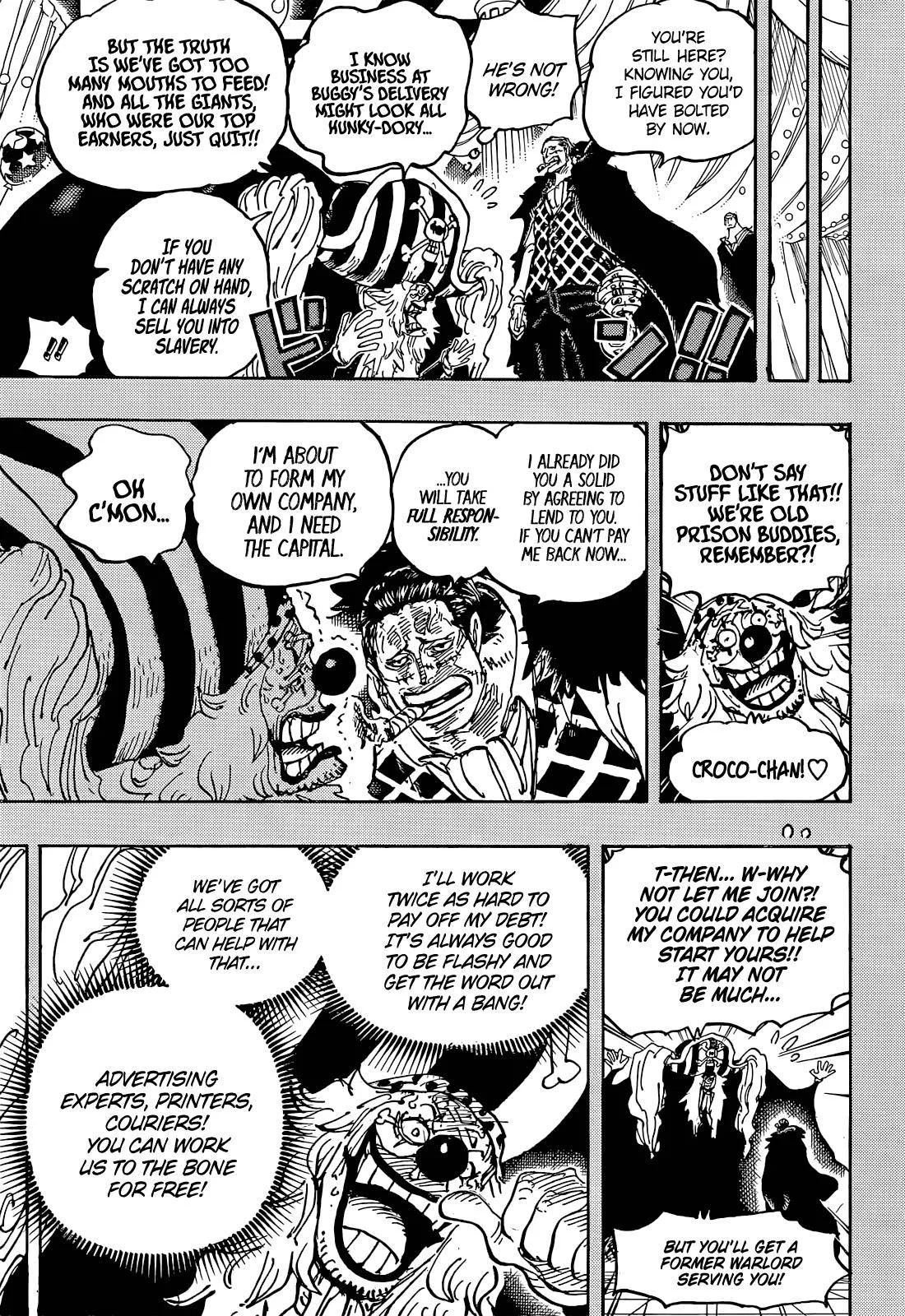 One Piece Chapter 1058 page 11