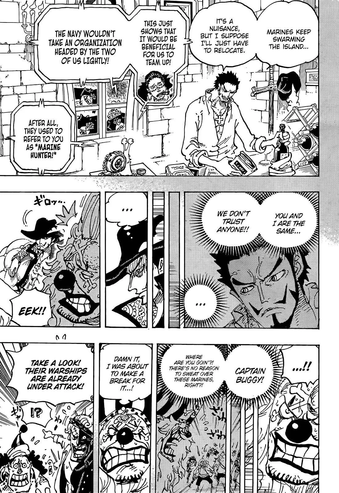 One Piece Chapter 1058 page 9