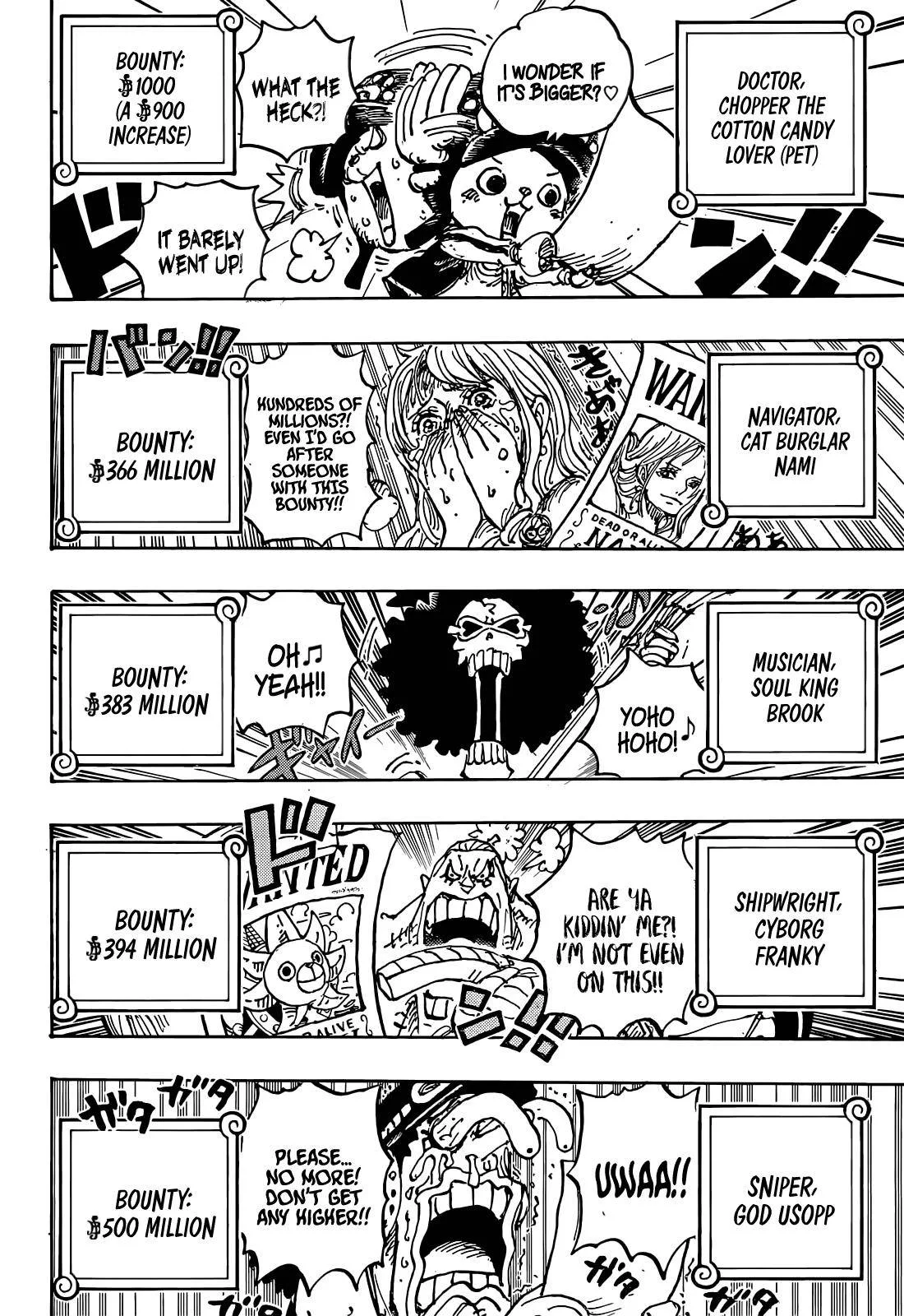 One Piece Chapter 1058 page 5